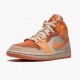 Air Jordan 1 Mid Apricot Oranžovýý DH4270 800 Atomic Oranžovýý/Apricot Agate-Terra Blush AJ1 Jordánské boty