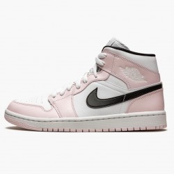 Air Jordan 1 Mid "Barely Rose" BQ6472-500 Dámské Jordánské boty For Sale