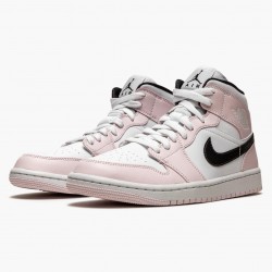 Air Jordan 1 Mid "Barely Rose" BQ6472-500 Dámské Jordánské boty For Sale