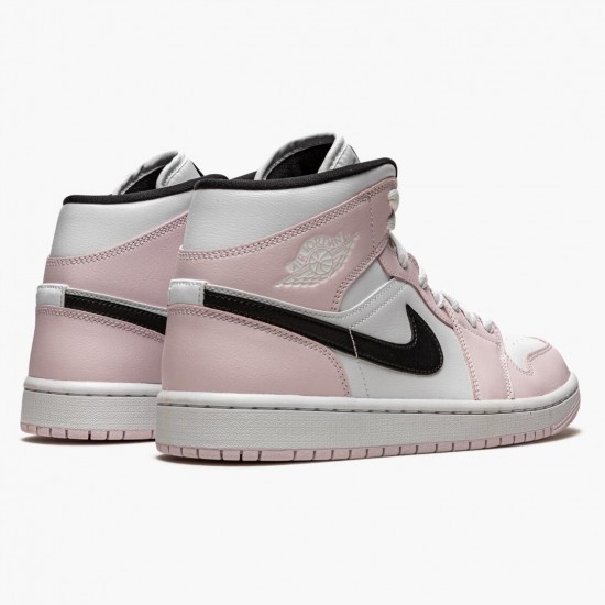 Air Jordan 1 Mid Barely Rose BQ6472-500 Dámské Jordánské boty For Sale