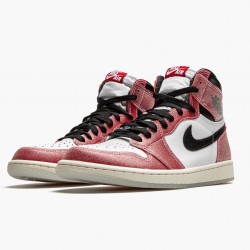 Air Jordan 1 Retro "High Trophy Room Chicago" DA2728 100 Bílý/Varsity Červené-Sail-Černá AJ1 Jordánské boty