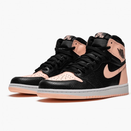 Nike Air Jordan 1 High OG Crimson Tint Černá/Crimson Tint-Bílý 555088 081 AJ1 Jordánské boty