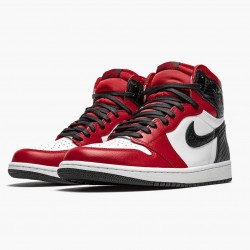 Nike Air Jordan 1 High Retro Dámské "Satin Snake" Gym Červené/Whte-Černá CD0461 601 AJ1 Tenisky