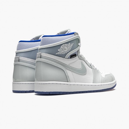 Nike Air Jordan 1 High Zoom Racer Modrý Bílý/Bílý-Racer Modrý AJ1 CK6637 104 Tenisky