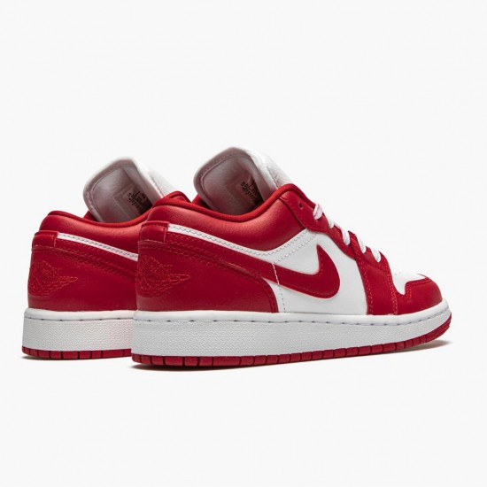 Nike Air Jordan 1 Low Gym Červené/Bílý Gym Červené/Gym-Červené Whte 553560 611 AJ1 Tenisky