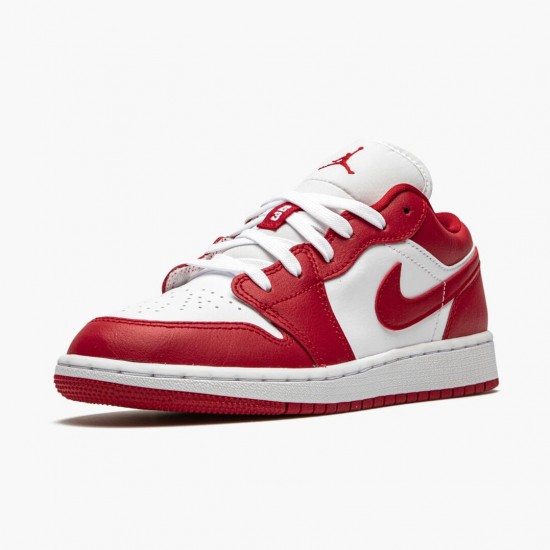 Nike Air Jordan 1 Low Gym Červené/Bílý Gym Červené/Gym-Červené Whte 553560 611 AJ1 Tenisky