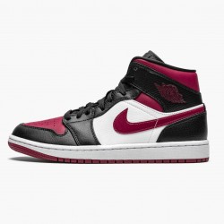 Nike Air Jordan 1 Mid "Bred Toe" Černá/Gym Červené-Bílý 554724 066 AJ1 Tenisky