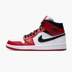 Nike Air Jordan 1 Mid "Chicago 2020" Bílý/Gym Červené-Černá 554724 173 AJ1 Tenisky