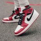 Nike Air Jordan 1 Mid Chicago 2020 Bílý/Gym Červené-Černá 554724 173 AJ1 Tenisky