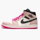 Nike Air Jordan 1 Mid Crimson Tint Crimson Tint/Hyper Růžový-Černá 852542 801 AJ1 Tenisky