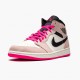 Nike Air Jordan 1 Mid Crimson Tint Crimson Tint/Hyper Růžový-Černá 852542 801 AJ1 Tenisky