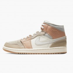 Nike Air Jordan 1 Mid "Milan" Sail/Light Bone-String-Shimmer CV3044 100 AJ1 Tenisky