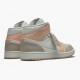 Nike Air Jordan 1 Mid Milan Sail/Light Bone-String-Shimmer CV3044 100 AJ1 Tenisky