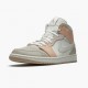 Nike Air Jordan 1 Mid Milan Sail/Light Bone-String-Shimmer CV3044 100 AJ1 Tenisky