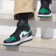 Nike Air Jordan 1 Mid Pine Zelená Černá/Gym Červené-Bílý-Pine Zelená 554724 067 AJ1 Tenisky