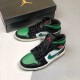 Nike Air Jordan 1 Mid Pine Zelená Černá/Gym Červené-Bílý-Pine Zelená 554724 067 AJ1 Tenisky