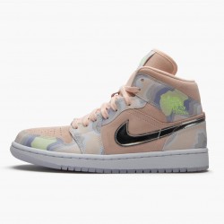 Nike Air Jordan 1 Mid SE "P(Her)spectate" Washed Coral/Chrome CW6008 600 AJ1 Tenisky