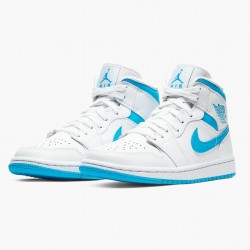 Nike Air Jordan 1 Mid "UNC" University Modrý/Bílý AJ1 Tenisky BQ6472 114