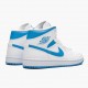 Nike Air Jordan 1 Mid UNC University Modrý/Bílý AJ1 Tenisky BQ6472 114