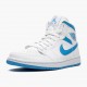 Nike Air Jordan 1 Mid UNC University Modrý/Bílý AJ1 Tenisky BQ6472 114