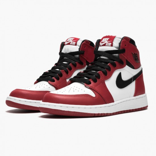 Nike Air Jordan 1 Retro Chicago Bílý/Černá-Varsity Červené 575441 101 AJ1 Jordánské boty