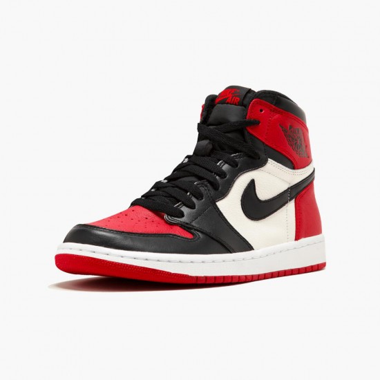 Nike Air Jordan 1 Retro High Bred Toe Červené/Černá/Bílý 555088 610 AJ1 Tenisky