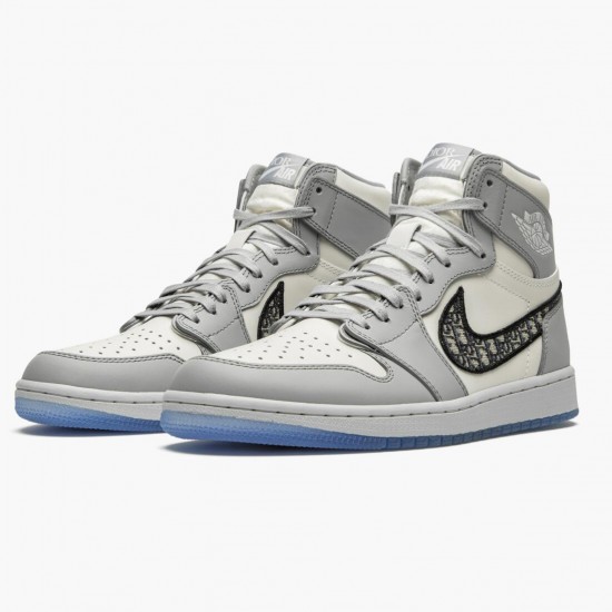 Nike Air Jordan 1 Retro High Wolf Šedá/Sail-Photon Dust-Whi CN8607 002 AJ1 Jordánské boty