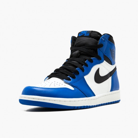 Nike Air Jordan 1 Retro High Game Royal Game Royal/Černá-Summit Bílý 555088 403 Pánské AJ1 Jordánské boty