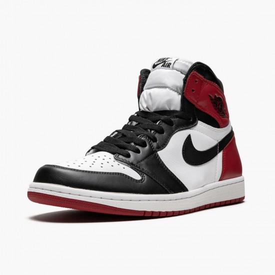 Nike Air Jordan 1 Retro High OG Černá Toe Bílý/Černá-Varsity Červené 555088 125 Pánské AJ1 Tenisky