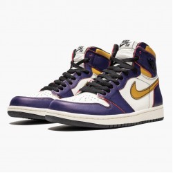 Nike Air Jordan 1 Retro High OG Defiant SB "LA to Chicago" Nachový/Sail-University Zlato-Bl CD6578 507 AJ1 Jordánské boty