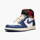 Nike Air Jordan 1 Retro High Union Los Angeles Storm Modrý Bílý/Stormblue-Varsity Červené BV1300 146 Pánské AJ1 Jordánské boty