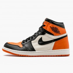 Nike Air Jordan 1 Retro "Shattered Backboard" Černá/Starfish-Sail 555088 005 Pánské AJ1 Jordánské boty