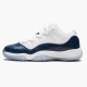 Air Jordan 11 Low Navy Snakeskin Pánské CD6847 102 Whiite Černá-Navy AJ11 Černá Jordánské boty