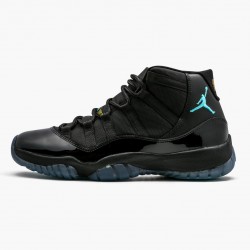 Air Jordan 11 Retro "Gamma Modrý" Pánské 378037 006 Černá/Gamma Modrý-Varsity Maize AJ11 Černá Jordánské boty