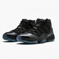 Air Jordan 11 Retro "Gamma Modrý" Pánské 378037 006 Černá/Gamma Modrý-Varsity Maize AJ11 Černá Jordánské boty