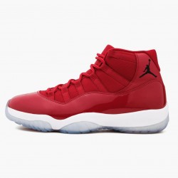 Air Jordan 11 Retro "Win Like 96" 378037 623 Gym Červené/Černá-Bílý AJ11 Černá Jordánské boty