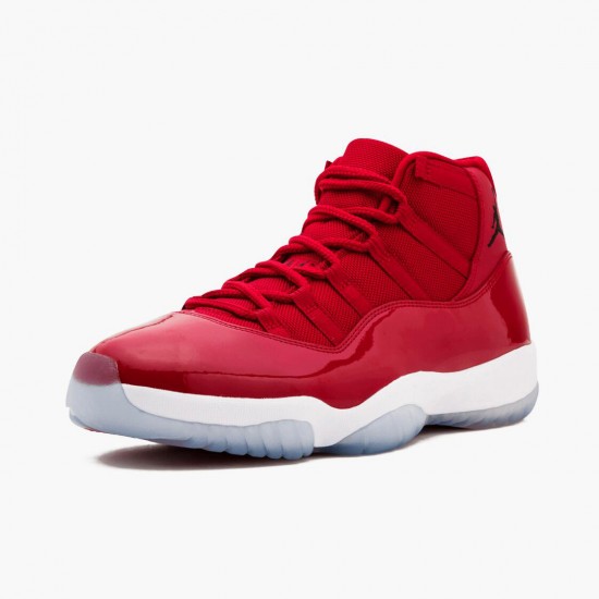 Air Jordan 11 Retro Win Like 96 378037 623 Gym Červené/Černá-Bílý AJ11 Černá Jordánské boty