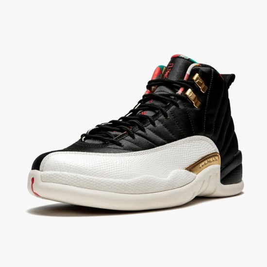 Nike Air Jordan 12 Retro 2019 CNY Chinese New Year Černá/True Červené-Sail Noir CI2977 006 AJ12 Tenisky