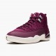 Air Jordan 12 Retro Bordeaux Pánské AJ12 130690 617 Bordeaux/Sail-Metallic Stříbrný Jordánské boty