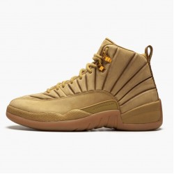 Air Jordan 12 Retro "PSNY Wheat" Pánské AJ12 AA1233 700 Wheat/Wheat-Gum Light Hnědý Jordánské boty