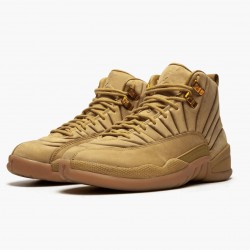 Air Jordan 12 Retro "PSNY Wheat" Pánské AJ12 AA1233 700 Wheat/Wheat-Gum Light Hnědý Jordánské boty