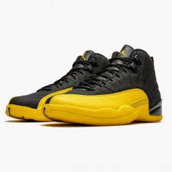 Air Jordan 12 Retro "University Zlato" Pánské AJ12 130690 070 Černá/Černá-University Zlato Jordánské boty