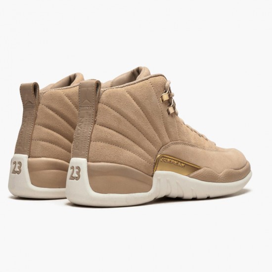 Air Jordan 12 Retro Vachetta Tan Dámské AJ12 AO6068 203 Hnědý Jordánské boty