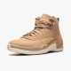 Air Jordan 12 Retro Vachetta Tan Dámské AJ12 AO6068 203 Hnědý Jordánské boty