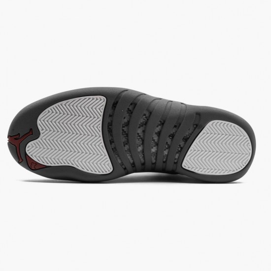 Air Jordan 12 Retro Bílý Dark Šedá Pánské AJ12 130690 160 Bílý/Dark Šedá-Gym Červené Jordánské boty