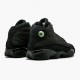 Air Jordan 13 Retro Černá Cat Pánské AJ13 Černá Tenisky 414571-011