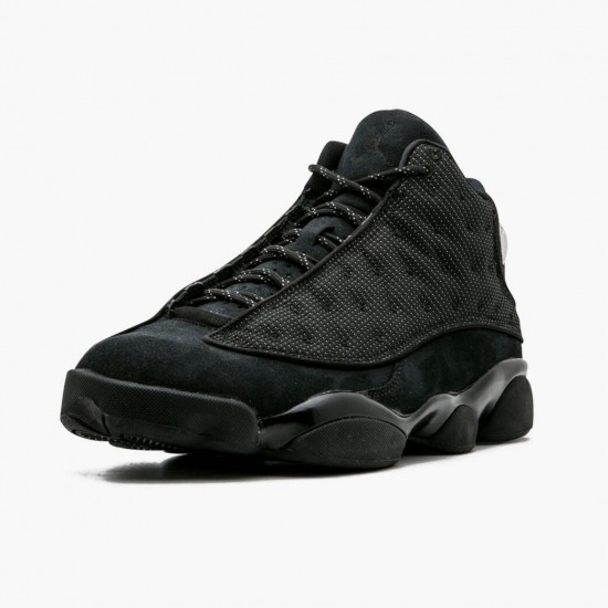 Air Jordan 13 Retro Černá Cat Pánské AJ13 Černá Tenisky 414571-011