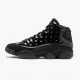 Air Jordan 13 Retro Cap and Gown Pánské Černá 414571 012 AJ13 Jordánské boty