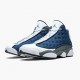 Air Jordan 13 Retro Flint Navy/Flint Šedá-Bílý-Universi 414571 404 AJ13 Jordánské boty