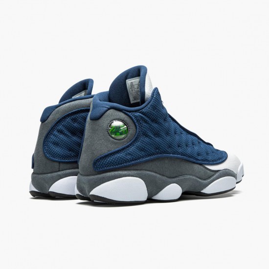 Air Jordan 13 Retro Flint Navy/Flint Šedá-Bílý-Universi 414571 404 AJ13 Jordánské boty